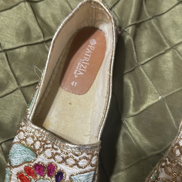 PATRIZIA by Spring Step “Mathis” Embroidered Canvas Espadrille Slip on - Picture 5 of 5